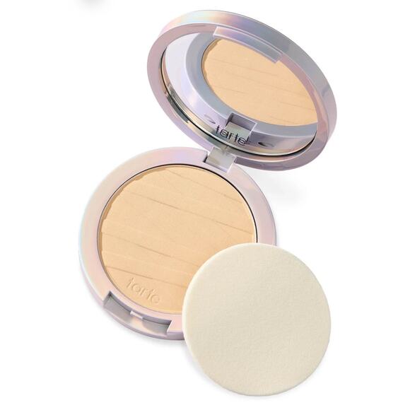Tarte Cosmetics Face Tape Pressed Powder in 205 Light Sand NEW In Box Full Size - Picture 1 of 4